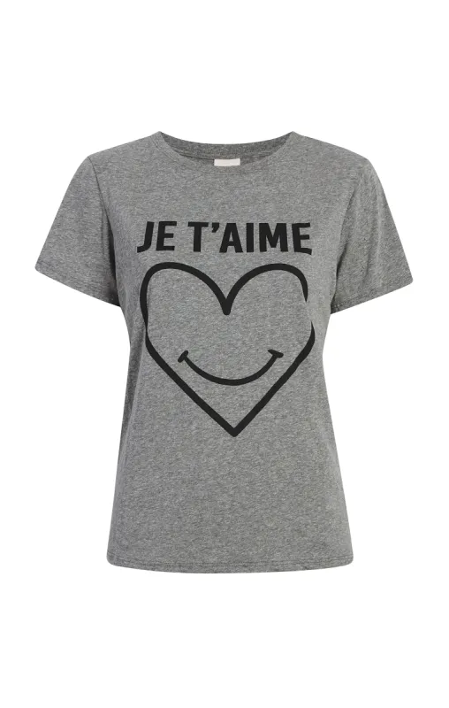 Smiling Heart Tee sold by cinq a sept
