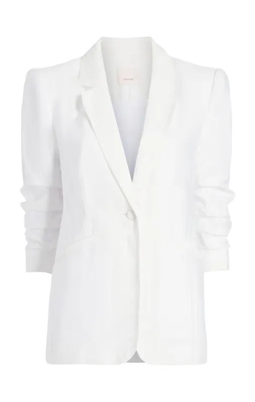 Tumbled Woven Khloe Blazer sold by cinq a sept