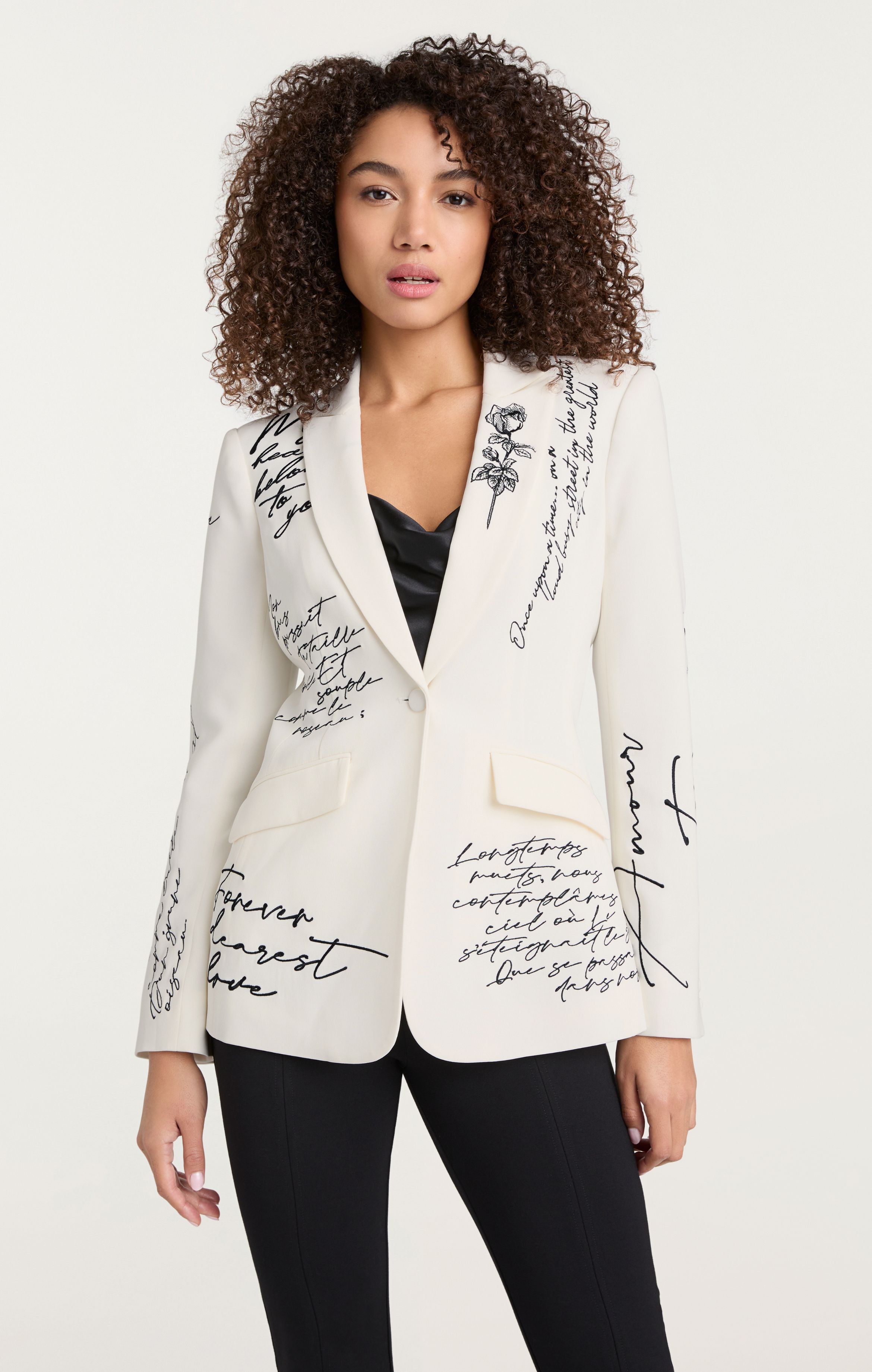 Mon Amour Embellished Cheyenne Blazer sold by cinq a sept product image thumbnail 4