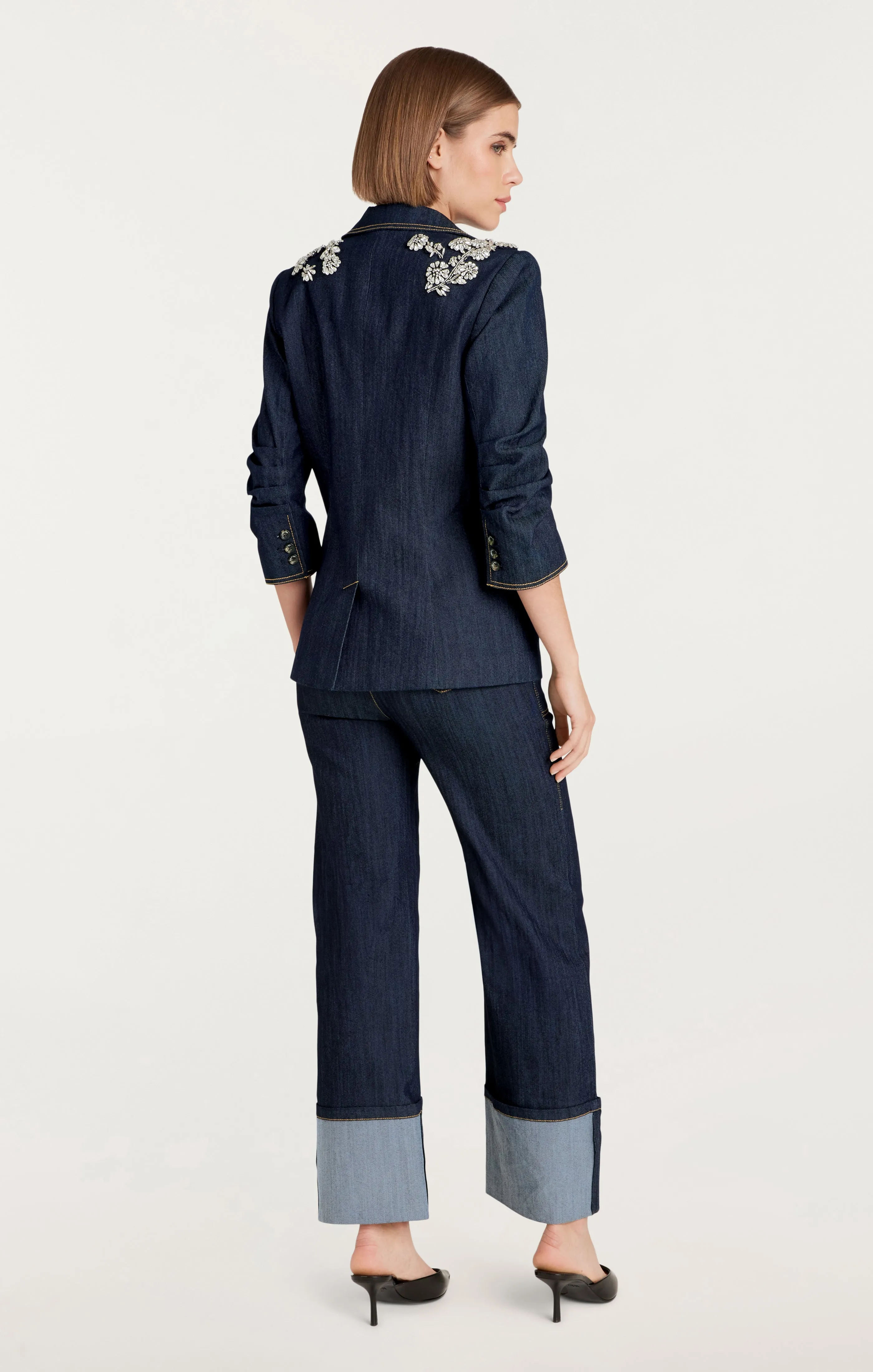 Crystal Chrysanthemum Khloe Blazer sold by cinq a sept product image thumbnail 4