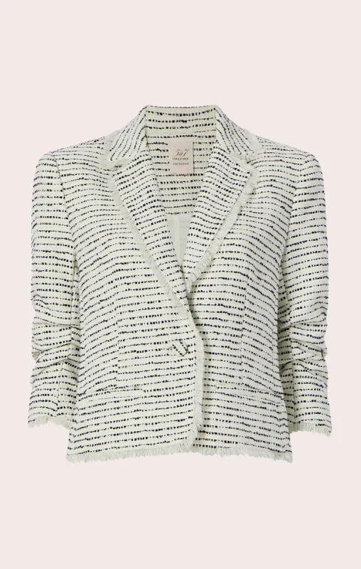 Tweed Petite Khloe Blazer sold by cinq a sept