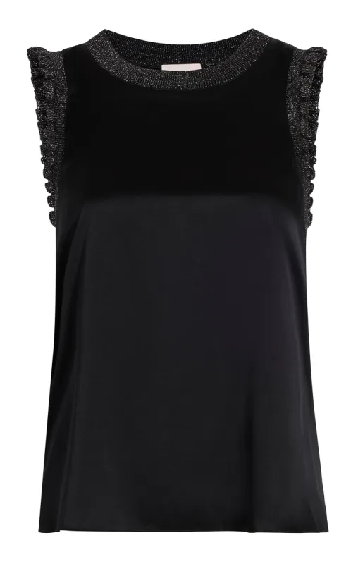 Lurex Lenore Top sold by cinq a sept