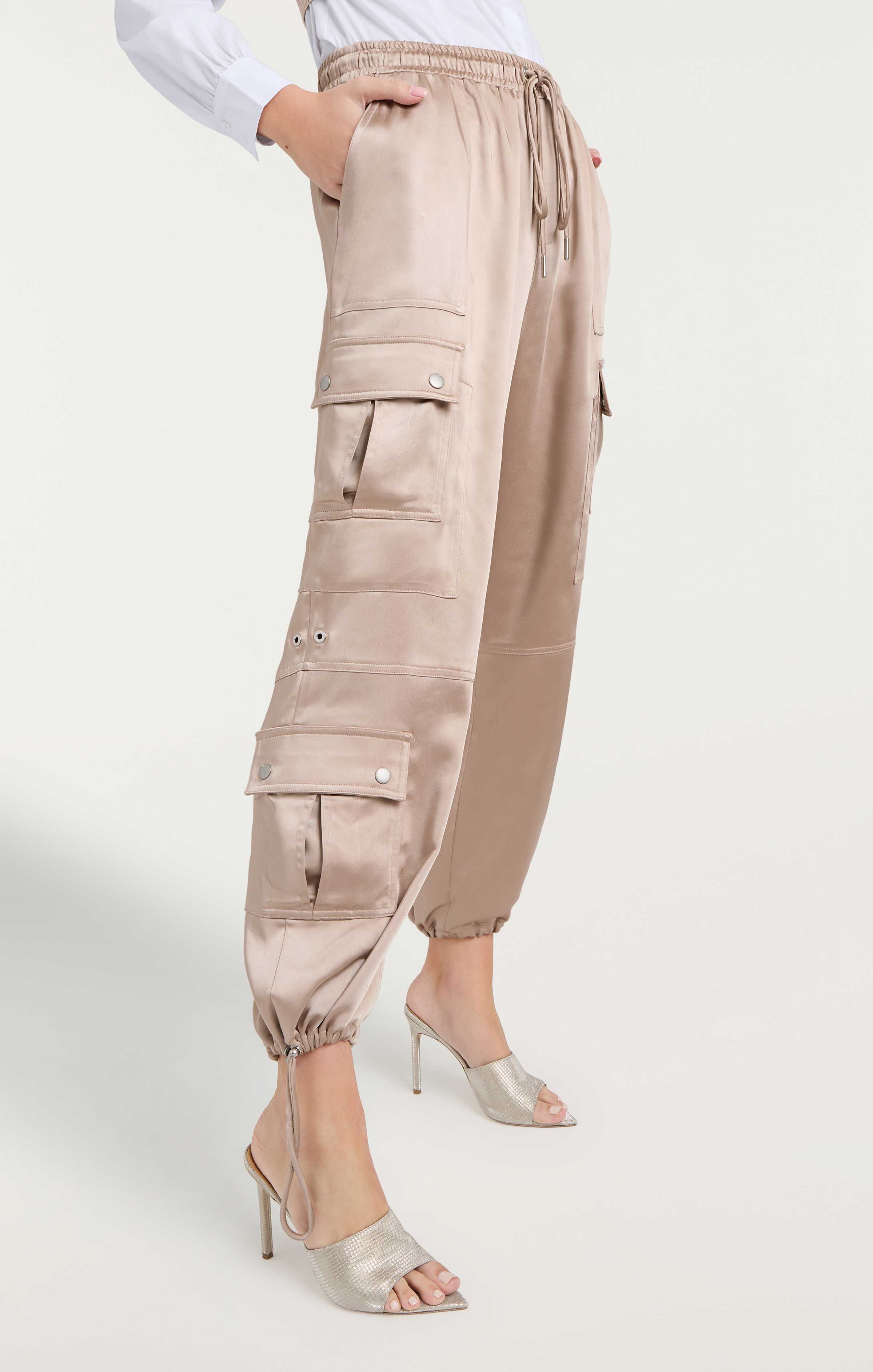 Satin Nitsan Parachute Pant sold by cinq a sept product image thumbnail 5