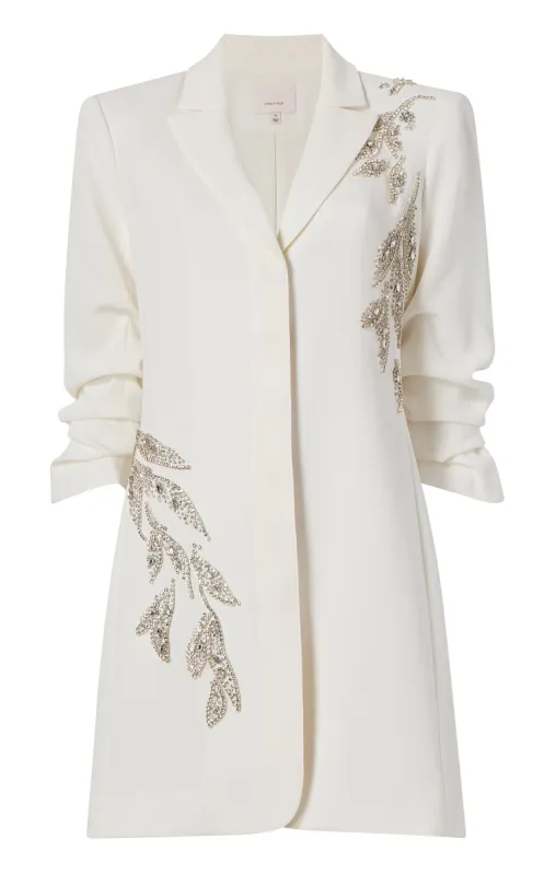 Crystal Floral Embellished Joel Dress sold by cinq a sept