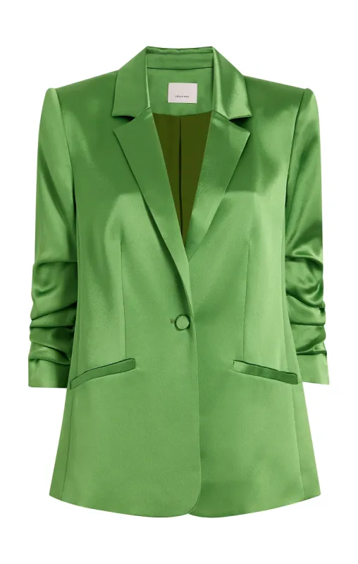 Satin Kylie Blazer made by cinq a sept