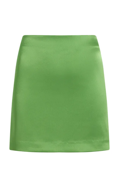 Satin Doris Skirt sold by cinq a sept