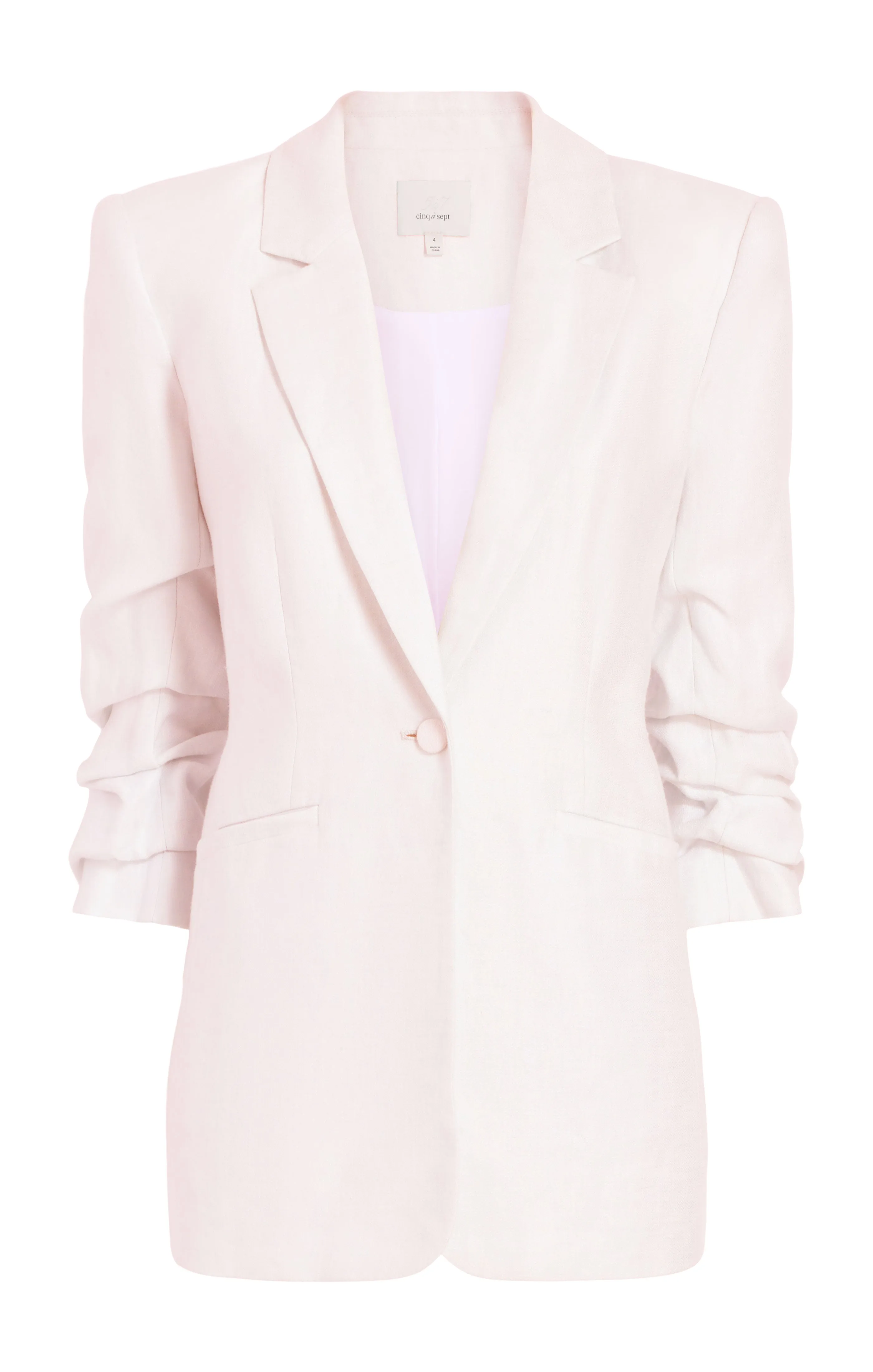 Linen Kylie Blazer sold by cinq a sept