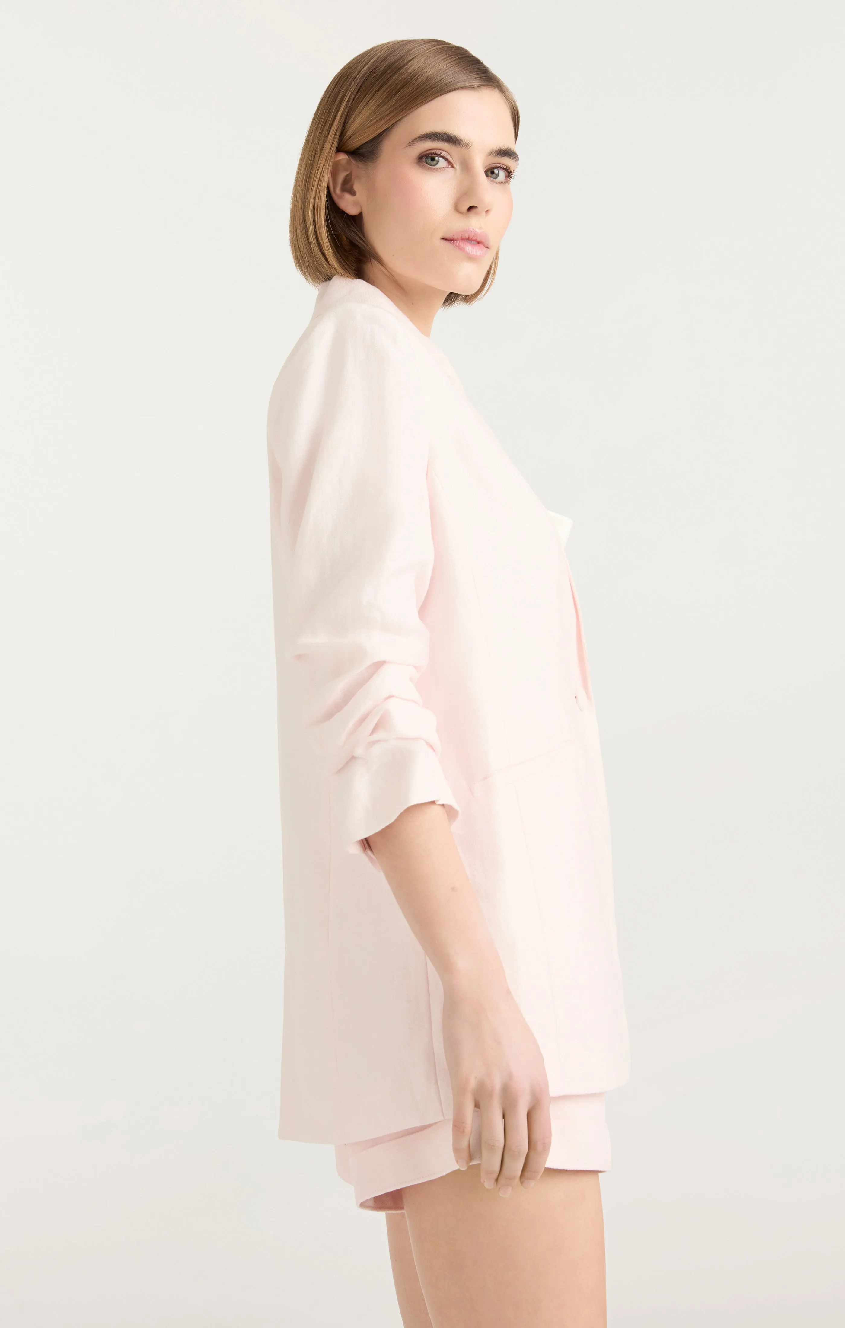 Linen Kylie Blazer sold by cinq a sept product image thumbnail 5