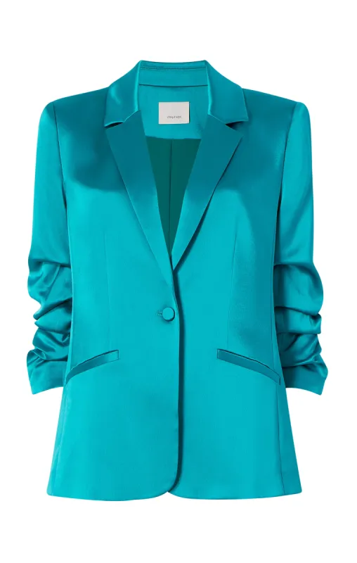 Satin Kylie Blazer sold by cinq a sept