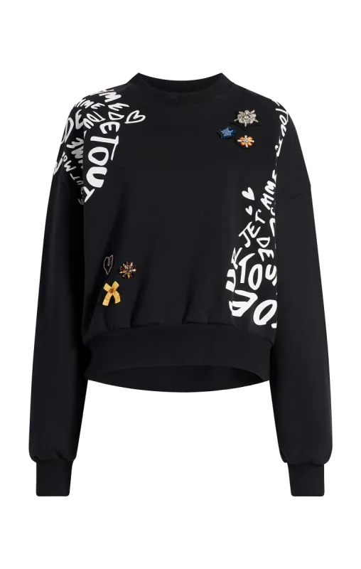 Love Letter Star Brandy Pullover sold by cinq a sept