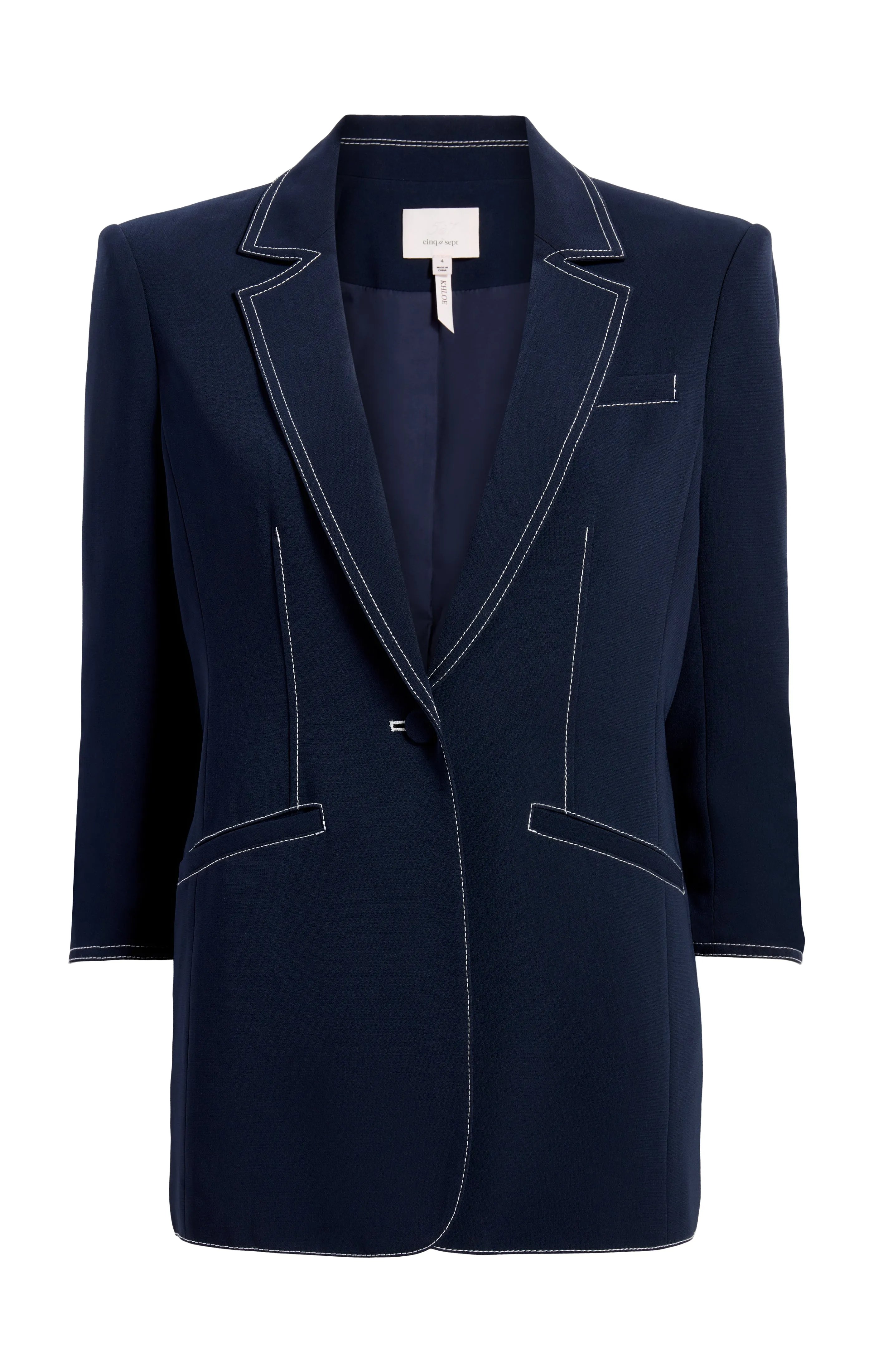Crepe Khloe Blazer sold by cinq a sept