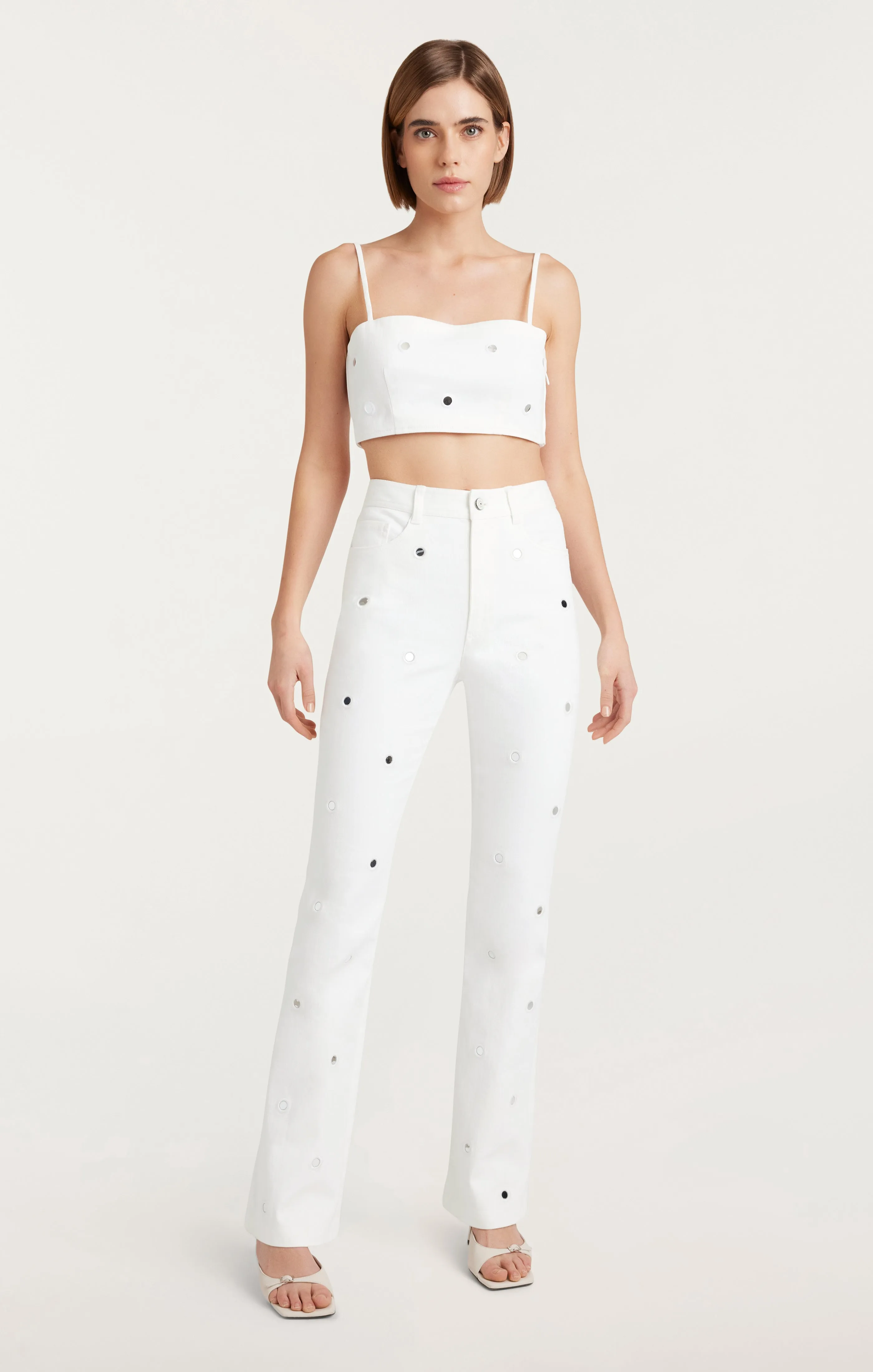 Mirror Denim Shailene Pant sold by cinq a sept product image thumbnail 3