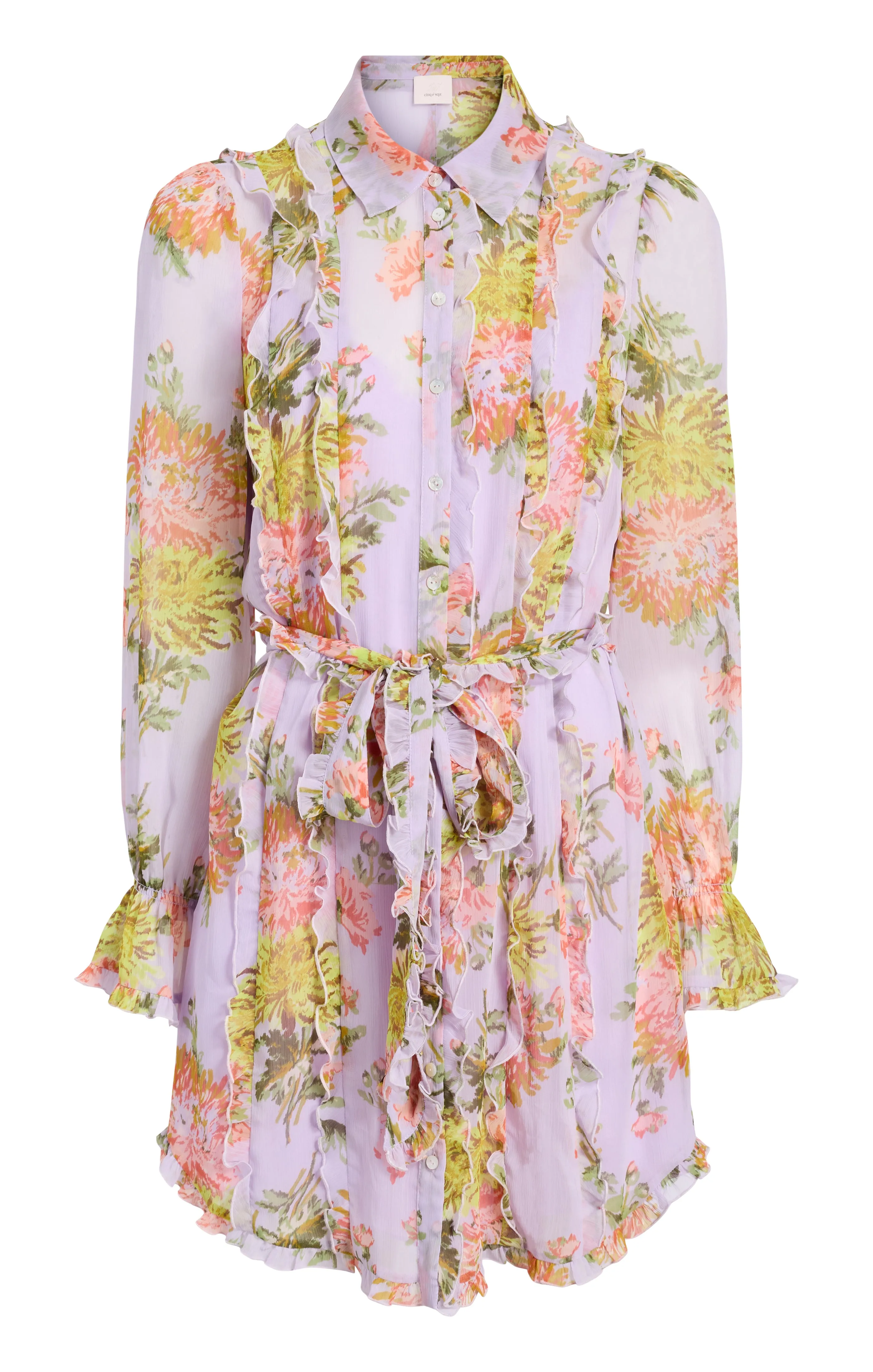 Faded Chrysanthemum Estelle Dress sold by cinq a sept