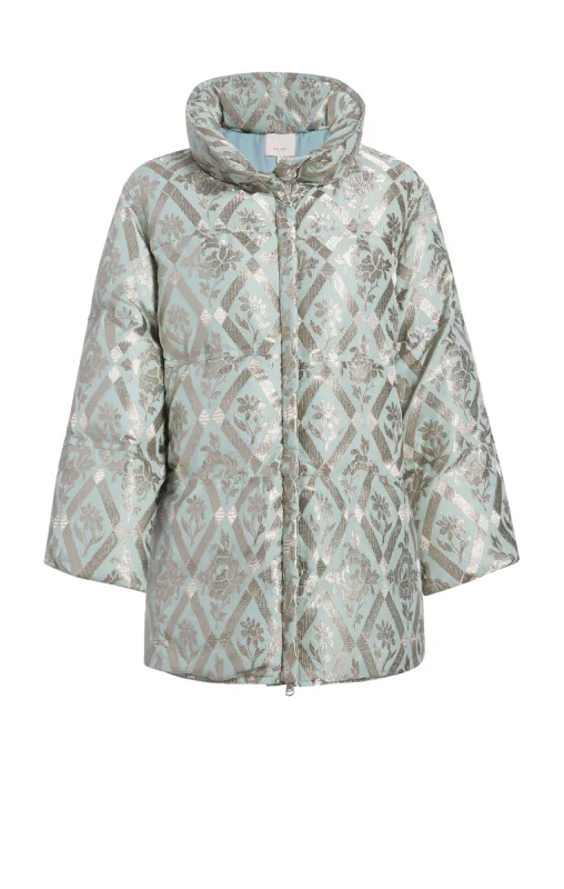 Diamond Floral Hallie Puffer made by cinq a sept