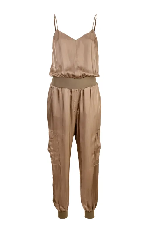 Twill Amia Jumpsuit sold by cinq a sept