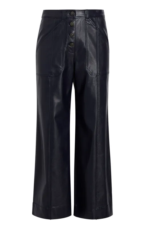 Vegan Leather Benji Pant sold by cinq a sept