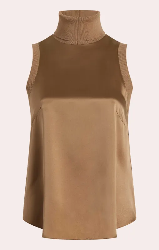 Satin Lonny Top sold by cinq a sept