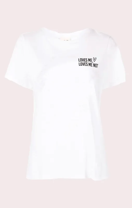 He Loves Me, He Loves Me Not Tee sold by cinq a sept