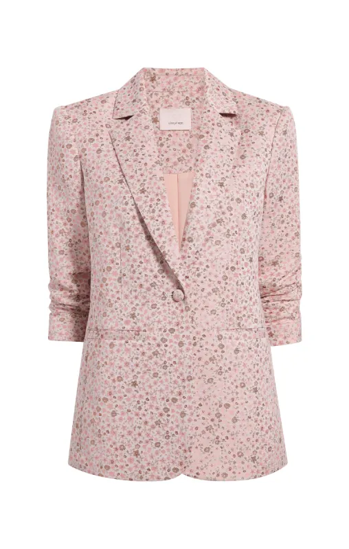 Lurex Jacquard Khloe Blazer sold by cinq a sept
