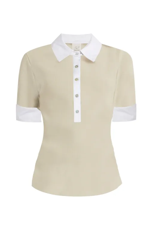 Short Sleeve Jaden Top sold by cinq a sept