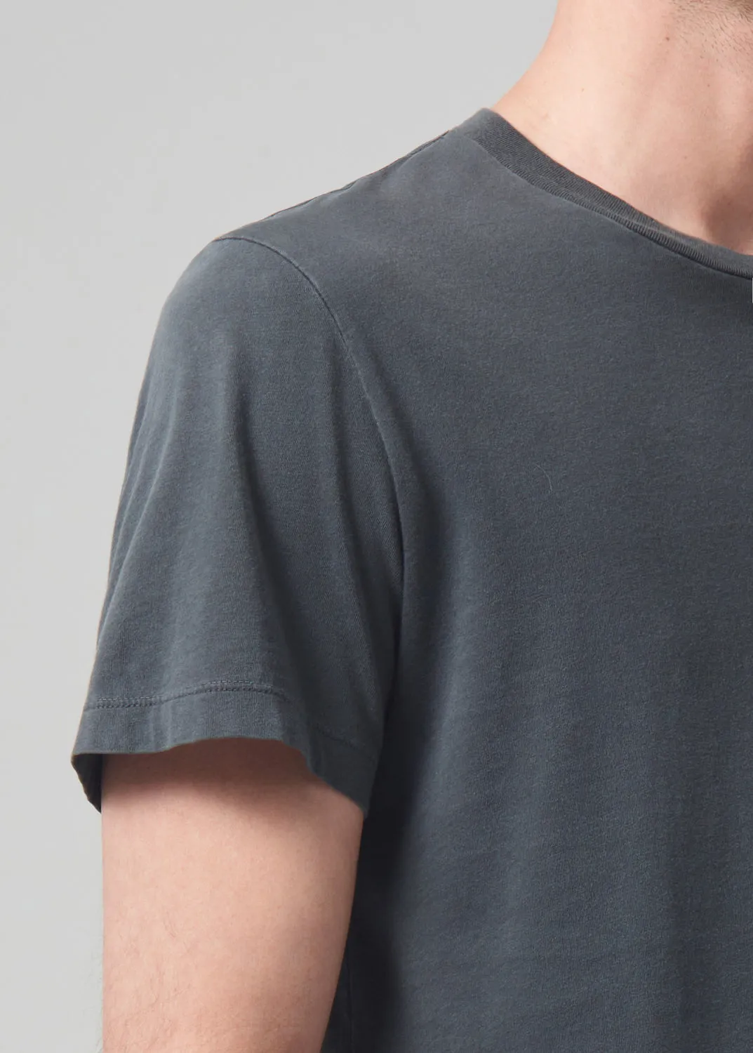 Everyday Short Sleeve Tee in Charcoal sold by Citizens Of Humanity product image thumbnail 5