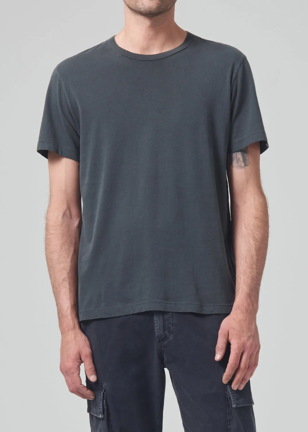 Everyday Short Sleeve Tee in Charcoal sold by Citizens Of Humanity product image thumbnail 2