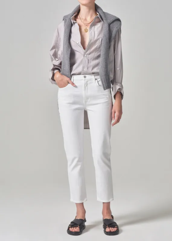 Isola Slim Crop in Wildflower sold by Citizens Of Humanity