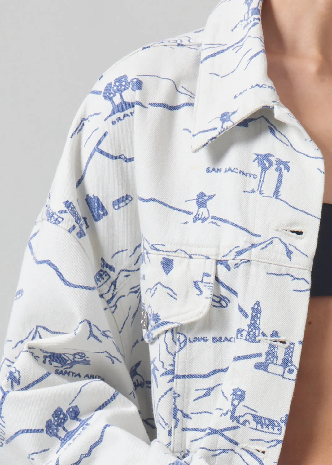 Quira Puff Jacket in Rose Bowl sold by Citizens Of Humanity product image thumbnail 4