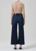 Lyra Wide Leg Crop Raw Hem in Lotus sold by Citizens Of Humanity