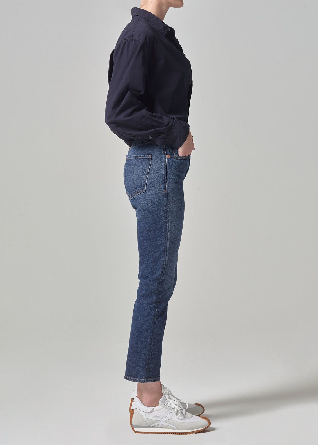 Jolene High Rise Vintage Slim in Everdeen sold by Citizens Of Humanity product image thumbnail 3
