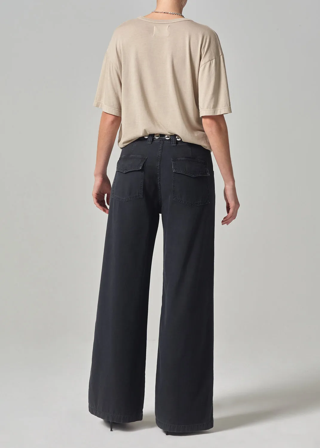 Paloma Utility Trouser in Washed Black sold by Citizens Of Humanity product image thumbnail 2