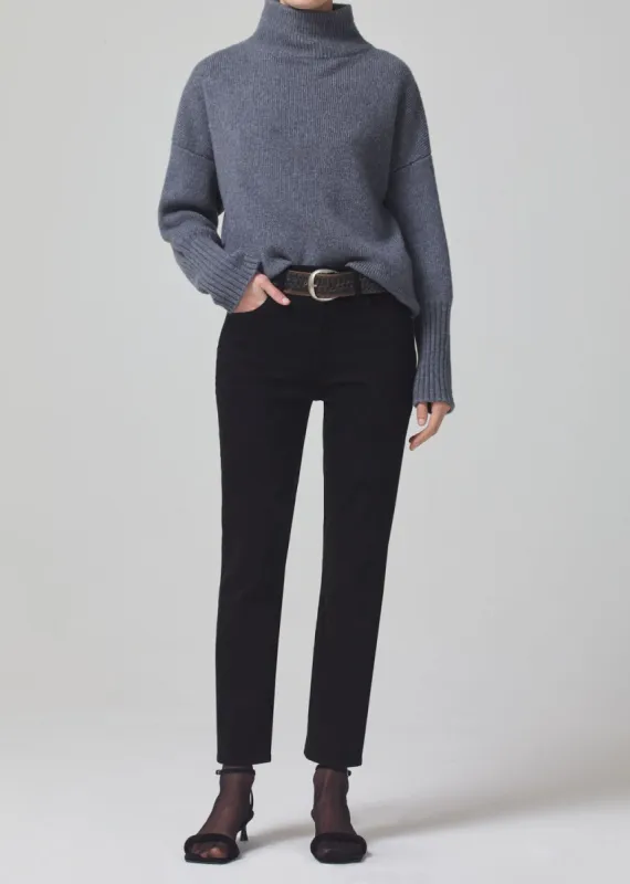 Jolene High Rise Vintage Slim in Jet Black sold by Citizens Of Humanity