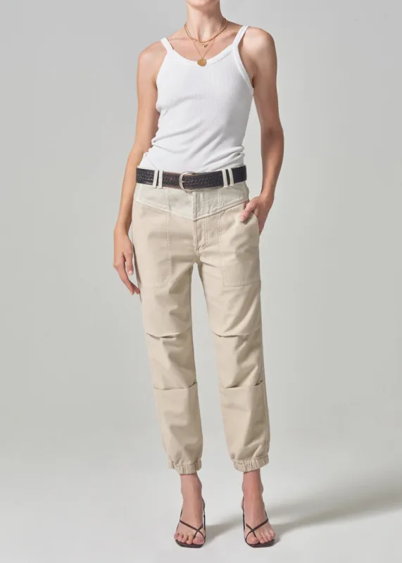 Agni Rework Utility Pant in Taos Colorblock sold by Citizens Of Humanity
