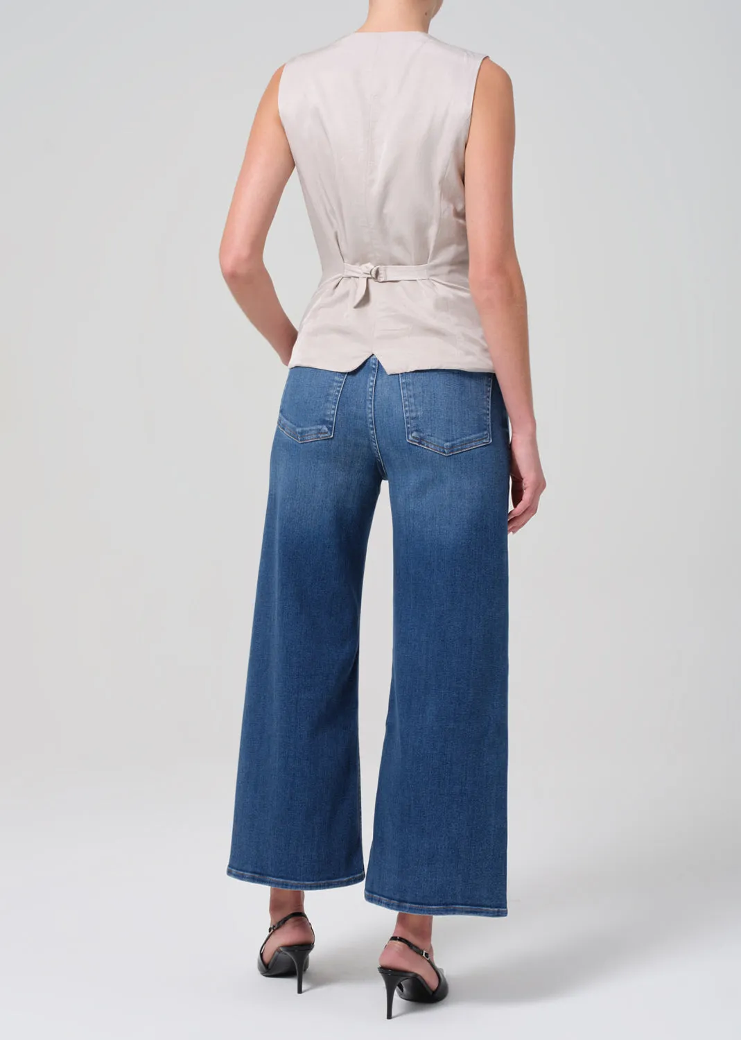 Lyra Wide Leg Crop Raw Hem in Ambry sold by Citizens Of Humanity product image thumbnail 3