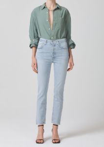 Jolene High Rise Vintage Slim in Lush sold by Citizens Of Humanity