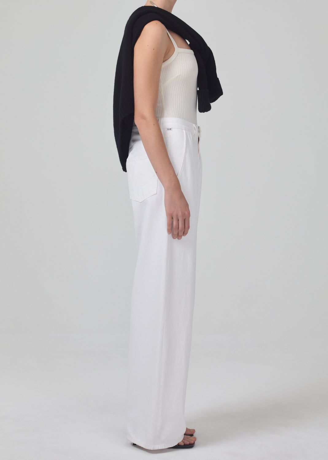 Maritzy Pleated Trouser - H Pocket in Prism sold by Citizens Of Humanity product image thumbnail 3