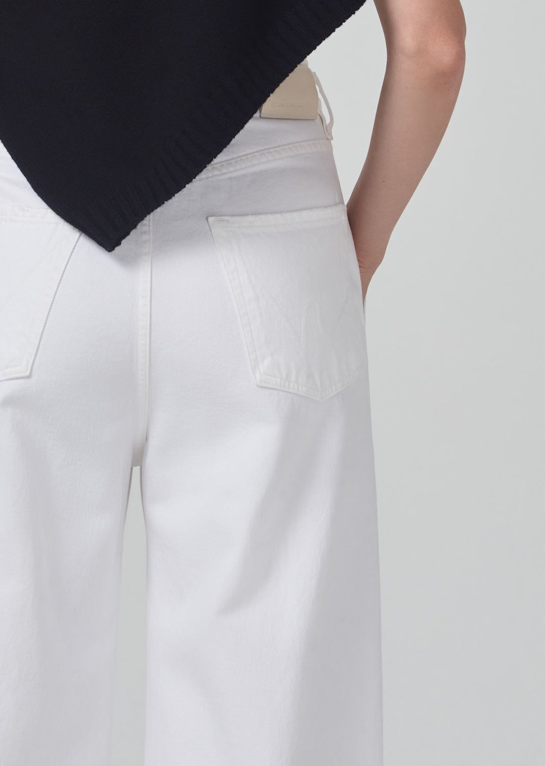 Maritzy Pleated Trouser - H Pocket in Prism sold by Citizens Of Humanity product image thumbnail 5