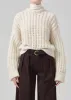 Ailani Crewneck Sweater in Cream sold by Citizens Of Humanity