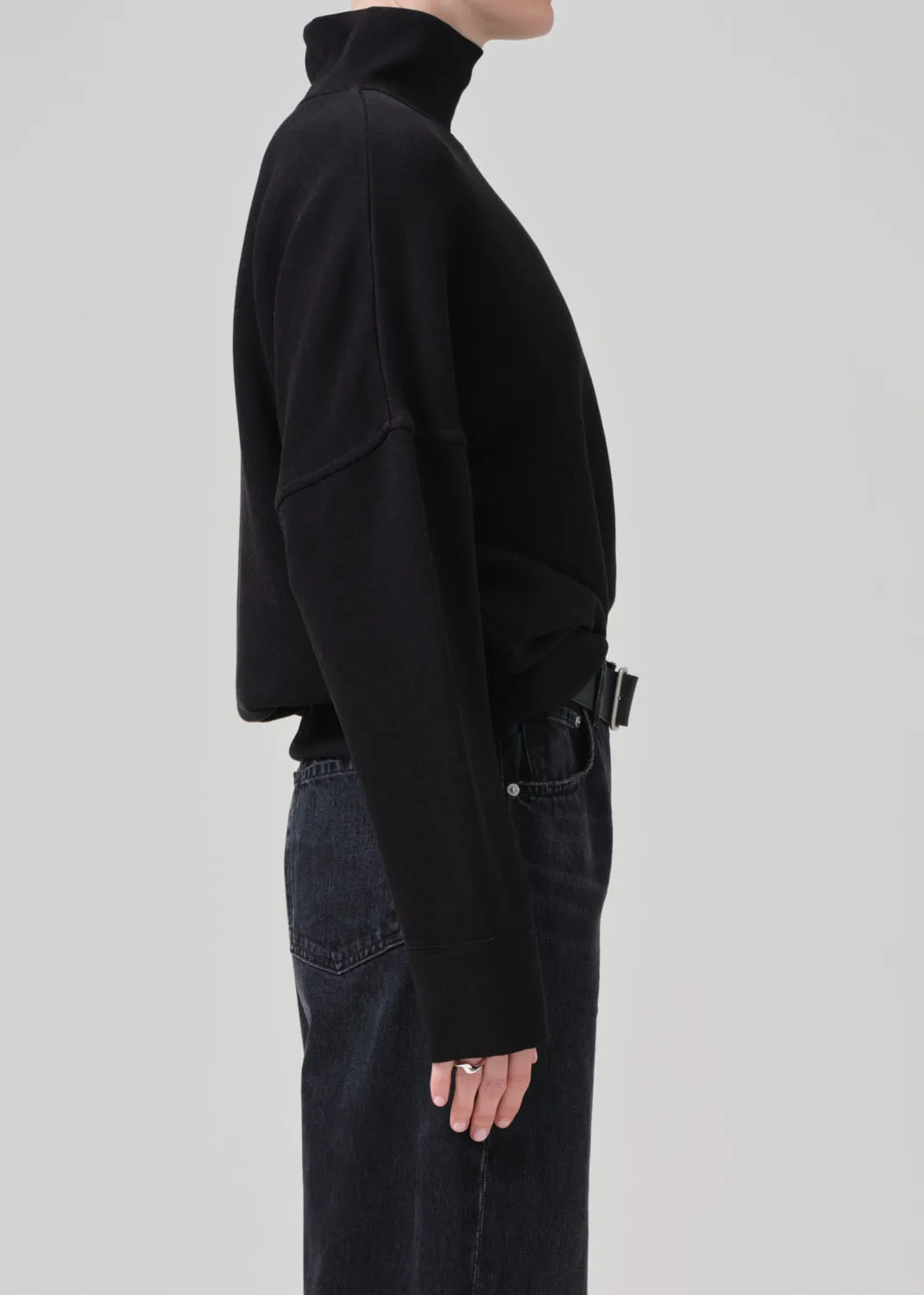 Cara Turtleneck in Black sold by Citizens Of Humanity product image thumbnail 4