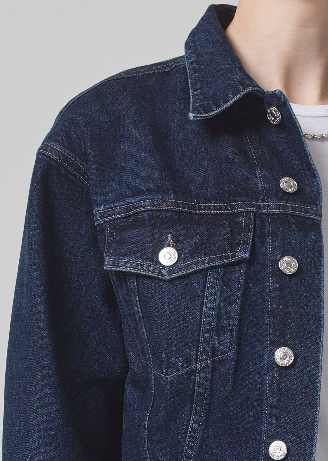 Dulce Denim Jacket in District sold by Citizens Of Humanity product image thumbnail 5