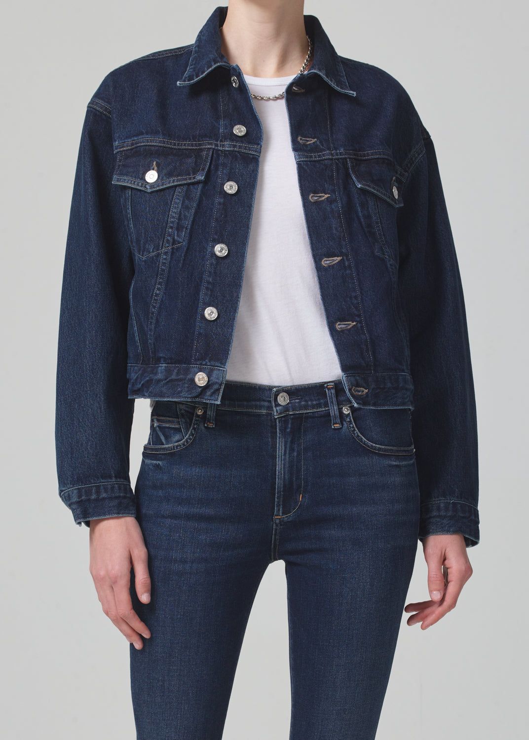 Dulce Denim Jacket in District sold by Citizens Of Humanity