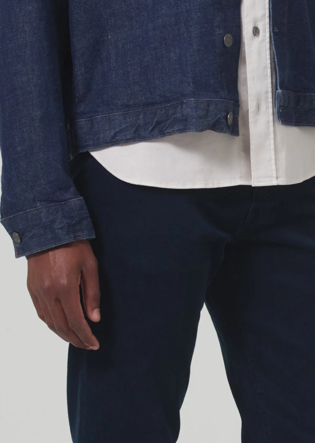Gage Slim Straight Corduroy in Navy sold by Citizens Of Humanity product image thumbnail 5