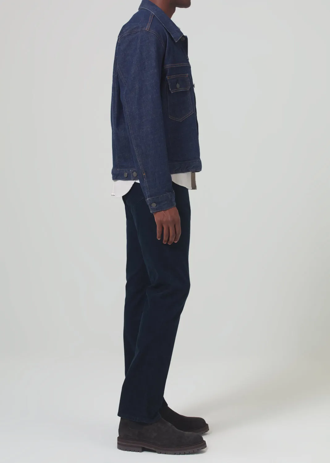 Gage Slim Straight Corduroy in Navy sold by Citizens Of Humanity product image thumbnail 4