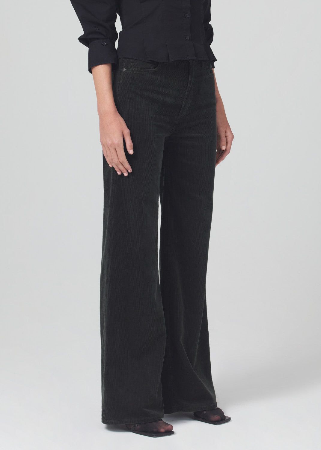 Paloma Baggy Corduroy in Kelp sold by Citizens Of Humanity product image thumbnail 4