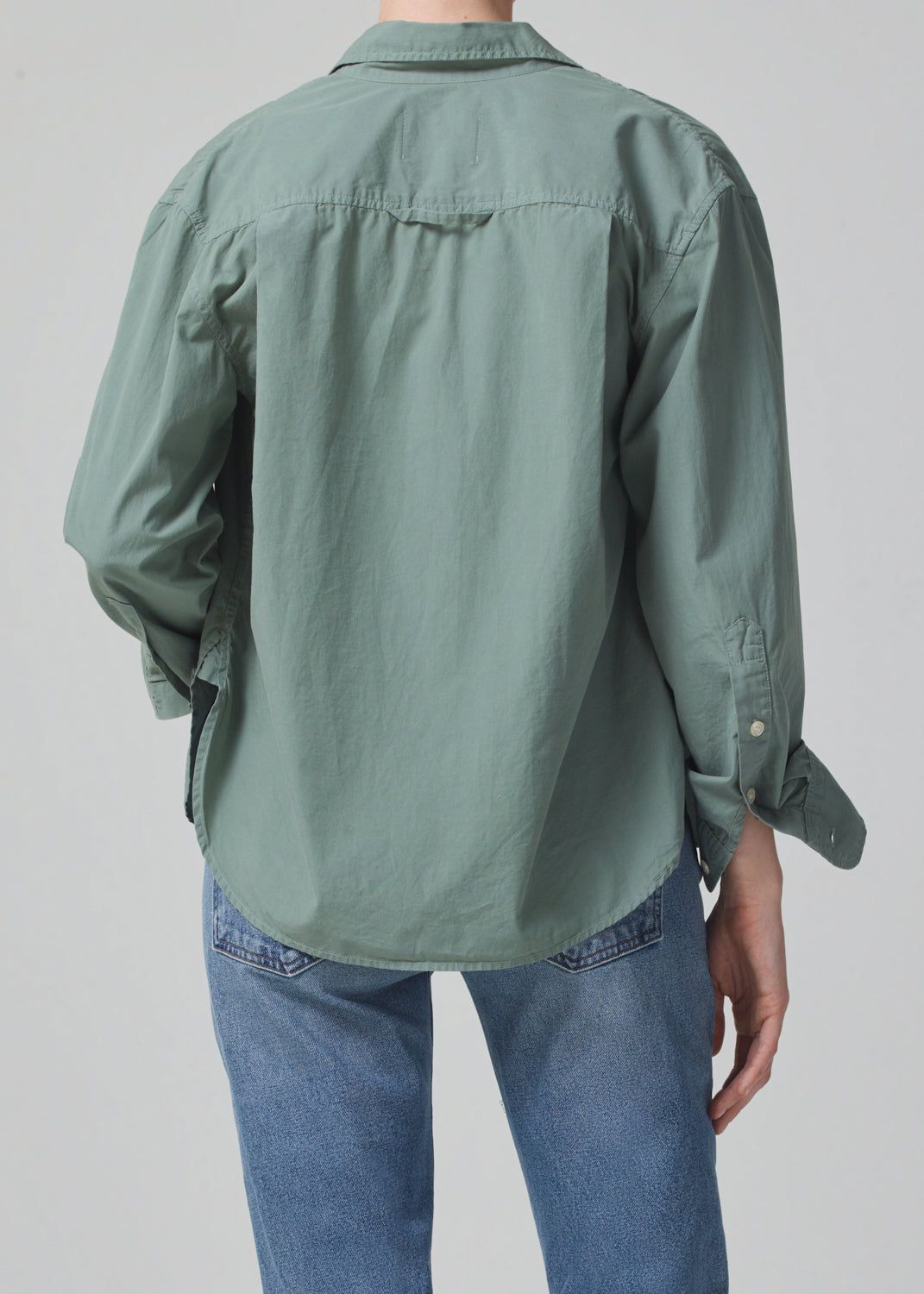 Kayla Shrunken Shirt in Nova sold by Citizens Of Humanity product image thumbnail 2