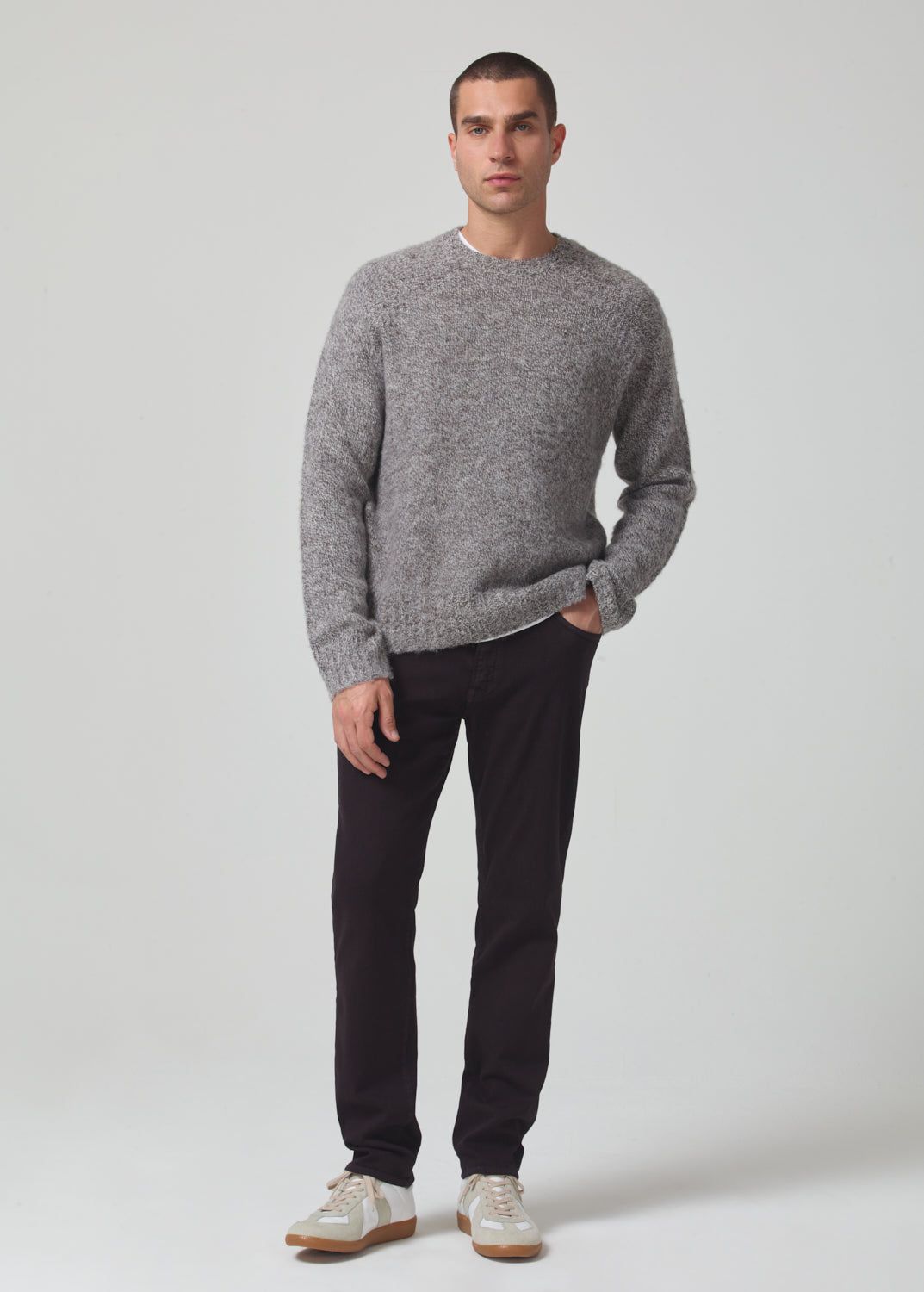 Gage Slim Straight Soft Weft in French Press sold by Citizens Of Humanity