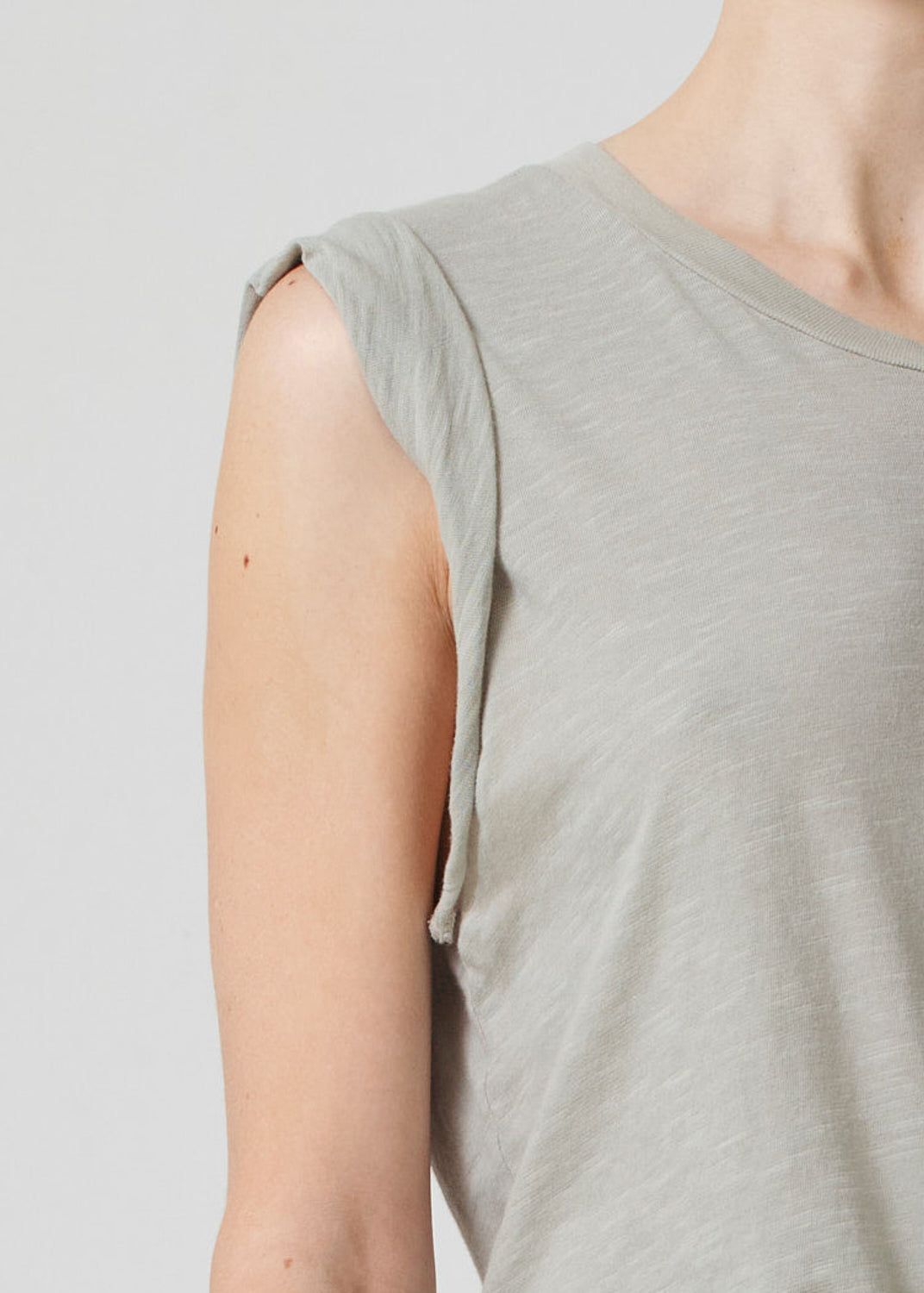 Kelsey Roll Sleeve Tee in Andes sold by Citizens Of Humanity product image thumbnail 3