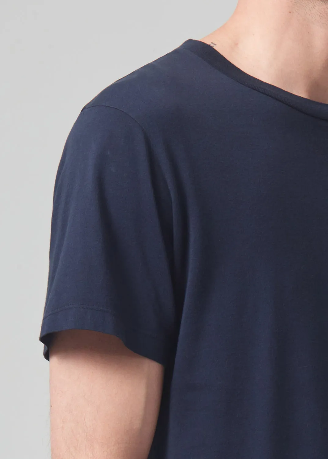 Everyday Short Sleeve Tee in Dark Navy sold by Citizens Of Humanity product image thumbnail 5