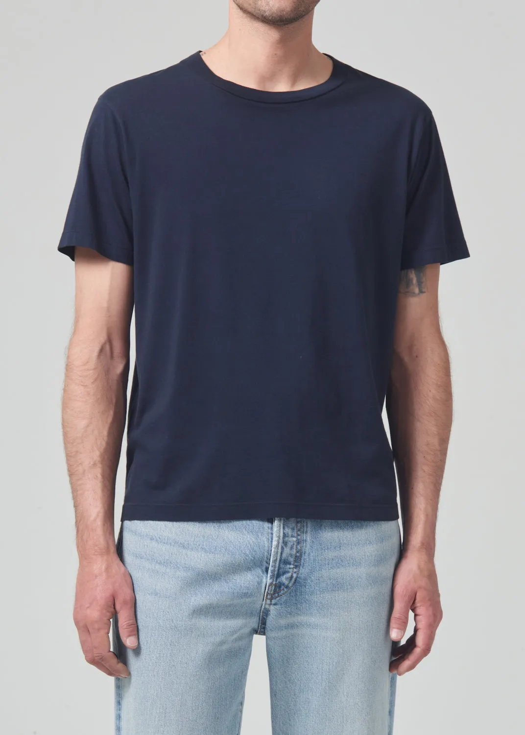 Everyday Short Sleeve Tee in Dark Navy sold by Citizens Of Humanity product image thumbnail 2
