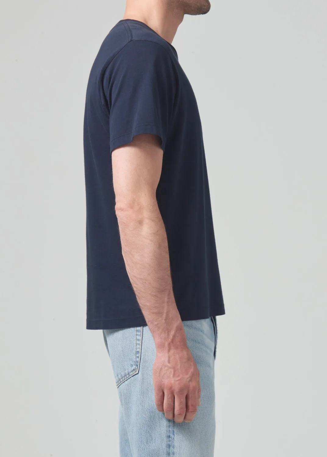 Everyday Short Sleeve Tee in Dark Navy sold by Citizens Of Humanity product image thumbnail 4